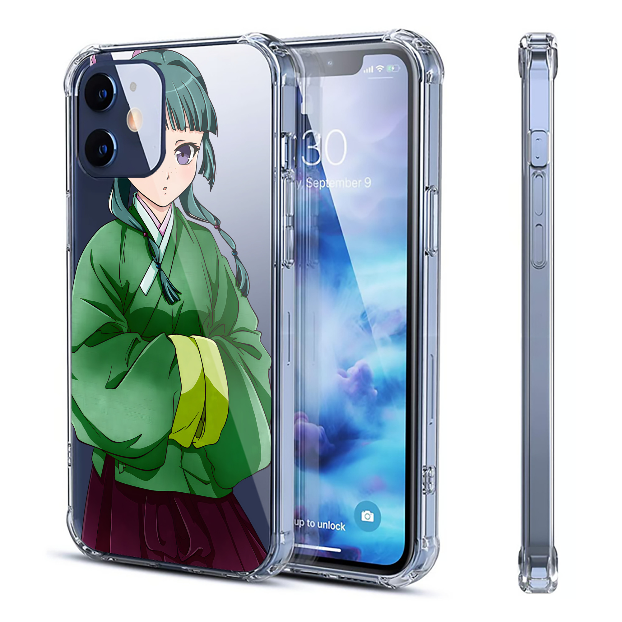 （画像用） 薬屋のひとりごと The Apothecary Diaries 【iPhone 12シリーズ対応】透明スマホケース（クリアソフトケース）